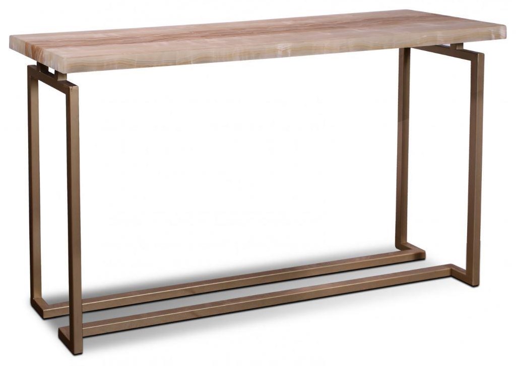 Horizon Home Spectrum H1335 300 SPECTRUM SOFA TABLE ONYX TOP Del